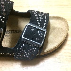 Birkenstock Arizona Suede Rivets